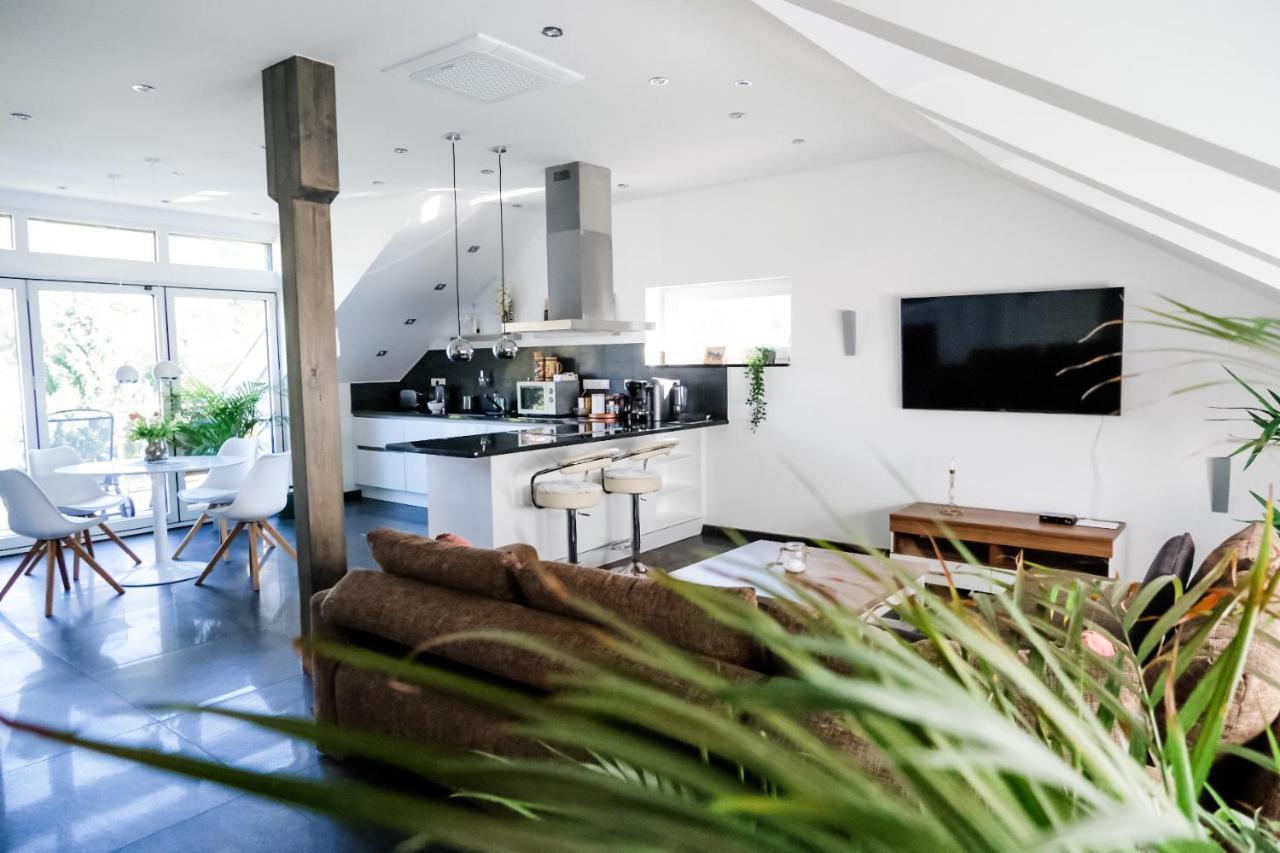 Modern Loft/Apartment Near Bonn Dtag/Dhl/Un Konigswinter Bagian luar foto